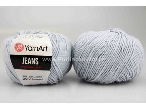 příze YarnArt Jeans 75 světle modrá