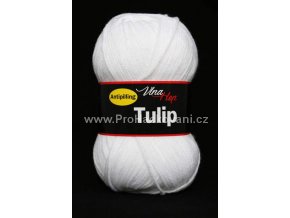 příze Tulip 4002 bílá