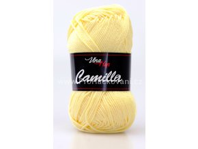 Příze Camilla 8176 pastelově žlutá