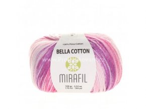 Příze Bella Cotton Smart 528 odstíny růžové