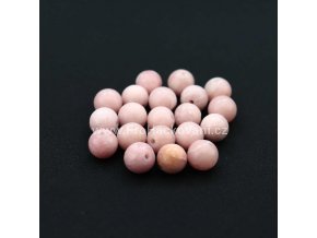 Opál růžový přírodní 8 mm