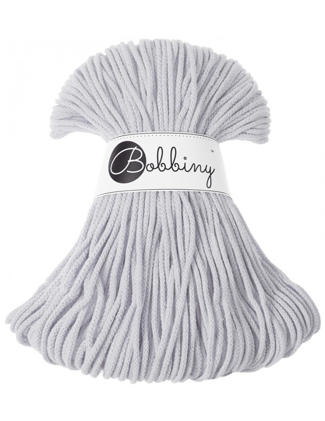 Bobbiny šňůry junior 3 mm světle šedé (Light grey)