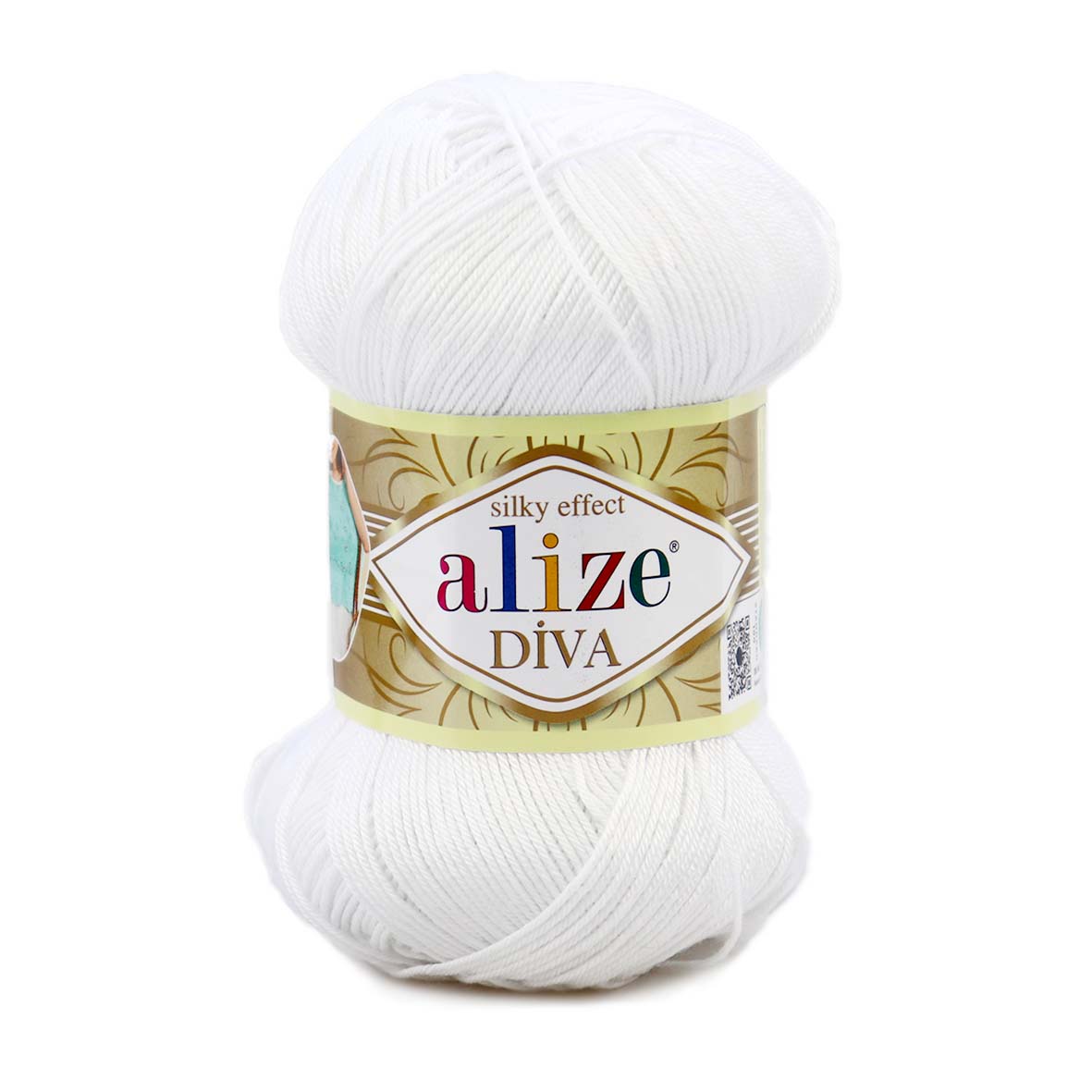 Alize příze Diva 55 bílá