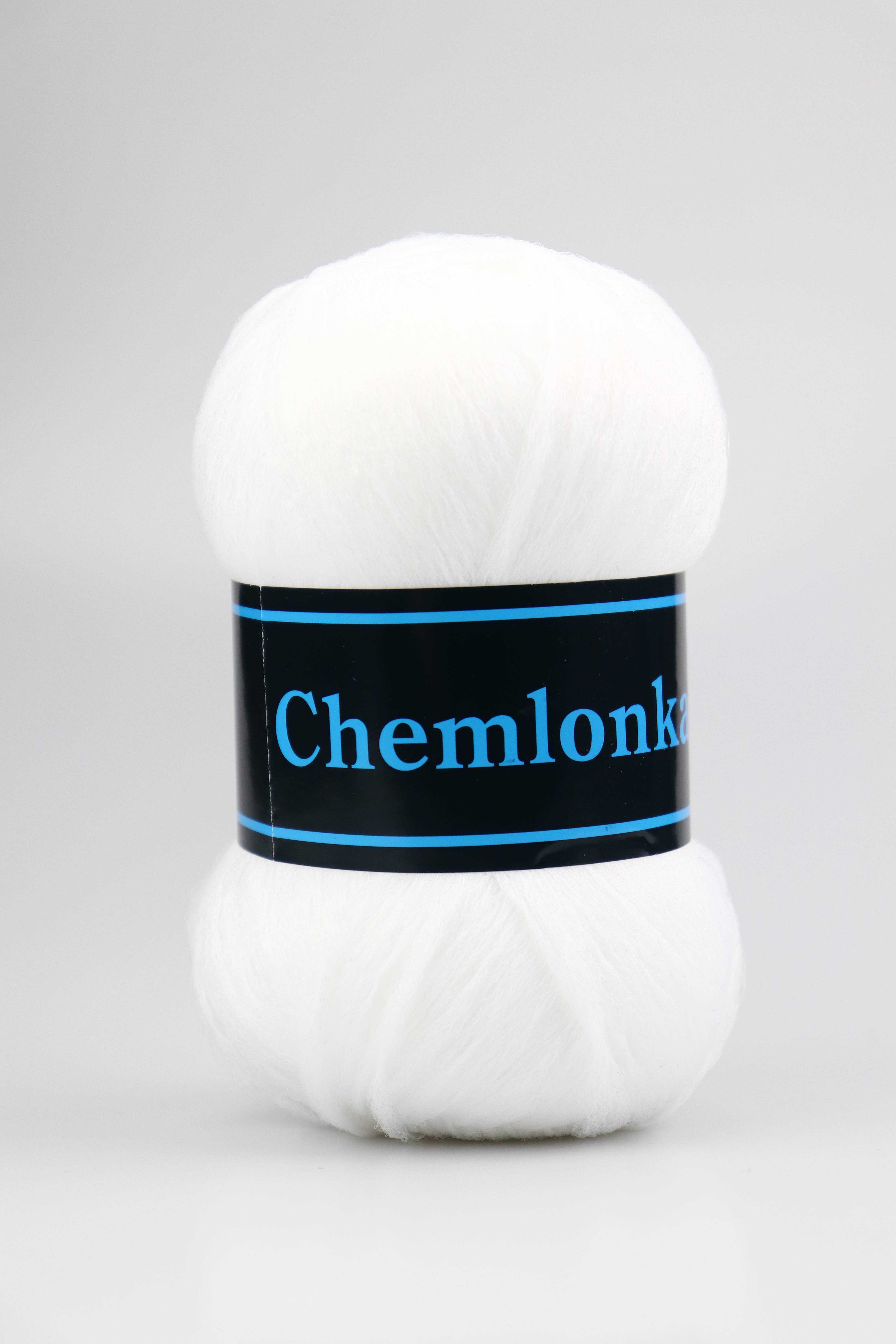 Ariadne yarn Chemlonka 011 white