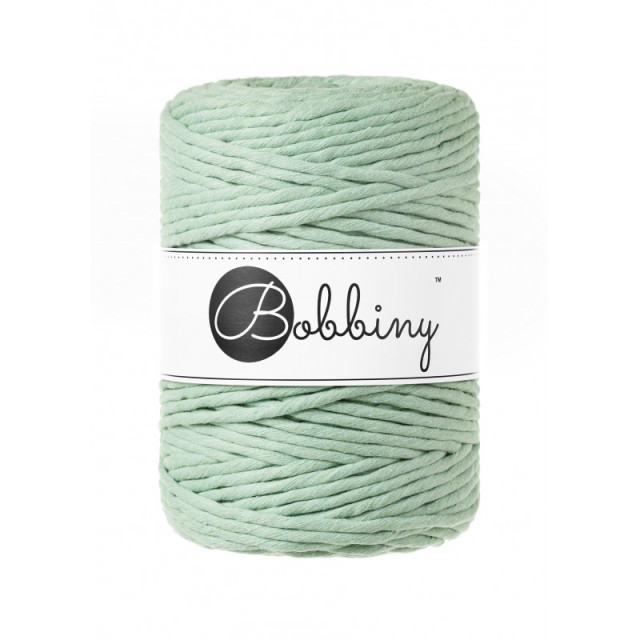 Bobbiny Macrame Cord XXL 5 mm pastelově zelená (Aloe)