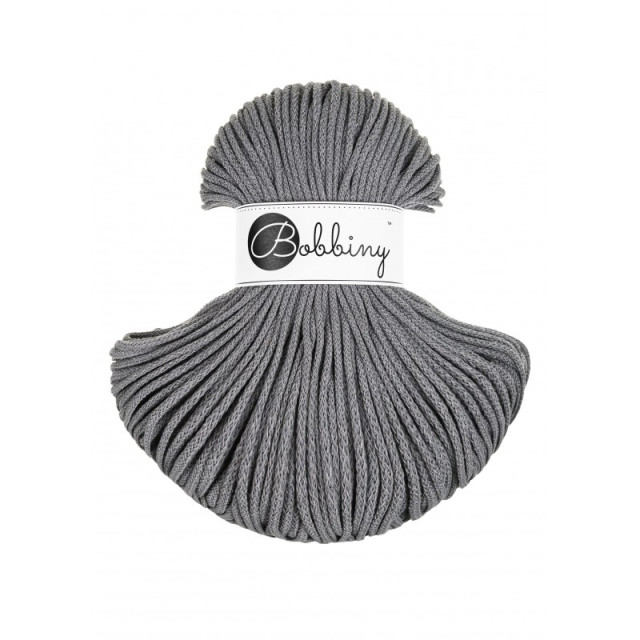 Bobbiny šňůry junior 3 mm Kamenná šedá (Stone Grey)