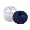 Lněná nit 50 m modrá