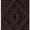 příze Puffy Fine 26 temně hnědá