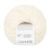 příze Cashmere 1002 přírodní bílá