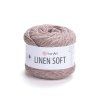příze Linen Soft 7308 světle hnědá