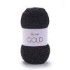 příze Gold 13284 černá se stříbrnou nitkou