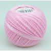 Háčkovací příze Sněhurka 3324 světle růžová