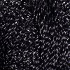příze Camellia 412 černá se stříbrnou