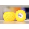 Háčkovací příze Sněhurka 1654 citronově žlutá