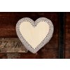 Dno na košík srdce 20 cm