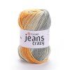 Jeans Crazy 8210 žlutá, oranžová, šedá
