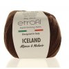 příze Iceland 70708 čokoládově hnědá