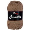 příze Camilla 8226 lískově hnědá
