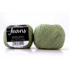 příze Jeans 8166 světlá olivová