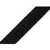 Popruh polypropylénový 2 cm černý