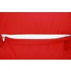 Vnitřní vak do pufu 38x20 cm červený