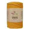 Macrame String 5 mm 25 slunečnicová