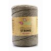 Macrame String 5 mm 09 kávově hnědá