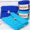 špagáty Bobilon Mini 5 - 7 mm Blue Lagoon