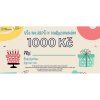 DÁRKOVÝ POUKAZ - MOTIV NAROZENINY 1000 KČ