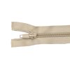 Spirálový zip dělitelný 70 cm kapučíno