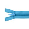 Spirálový zip dělitelný 40 cm tyrkysový