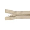 Spirálový zip dělitelný 20 cm kapučíno