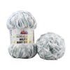 příze Dolphin Baby Colors 80432 šedozelená s bílou