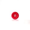 Knoflík kulatý plast 23 mm červený
