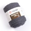 Macrame Rope 5 mm 758 tmavě šedá