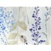 Dekorační látka s modrofialovými květy Loneta