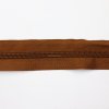 Spirálový zip dělitelný 60 cm hnědý