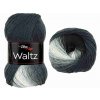 příze Waltz 5714 černá, šedá, smetanová