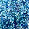 Rokajl PRECIOSA 6/0 50 g mix modrá