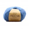 Drops Brushed Alpaca Silk UNI 25 ocelově modrá