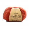 Drops Brushed Alpaca Silk UNI 24 rezavá