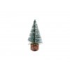 Dekorace vánoční stromeček 7,5 cm zelený