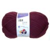 příze Lada Luxus 53356 fialově vínová