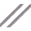 Bambulkový prýmek š. 11 mm světle šedý