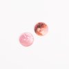 Kulatý knoflík Drops Ø 15 mm perleťový růžový