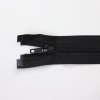 Spirálový zip dělitelný 90 cm černý