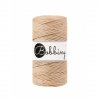 Bobbiny Macramé Cord 3 mm sušenková (Biscuit)