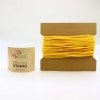 Macrame String 5 mm / 10 m, 25 slunečnicová