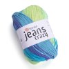 Jeans Crazy 8218 modrá, fialová, zelená, tyrkysová