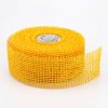 Jutová stuha 25 m šíře 55 mm slunečnicová